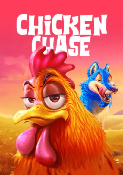 Minden pörgetés a Chicken Chase-ben kacagtató nyereményeket hoz